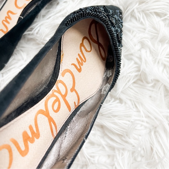 Sam Edelman | Beaded Pointed Toe Flats - Picture 7 of 8
